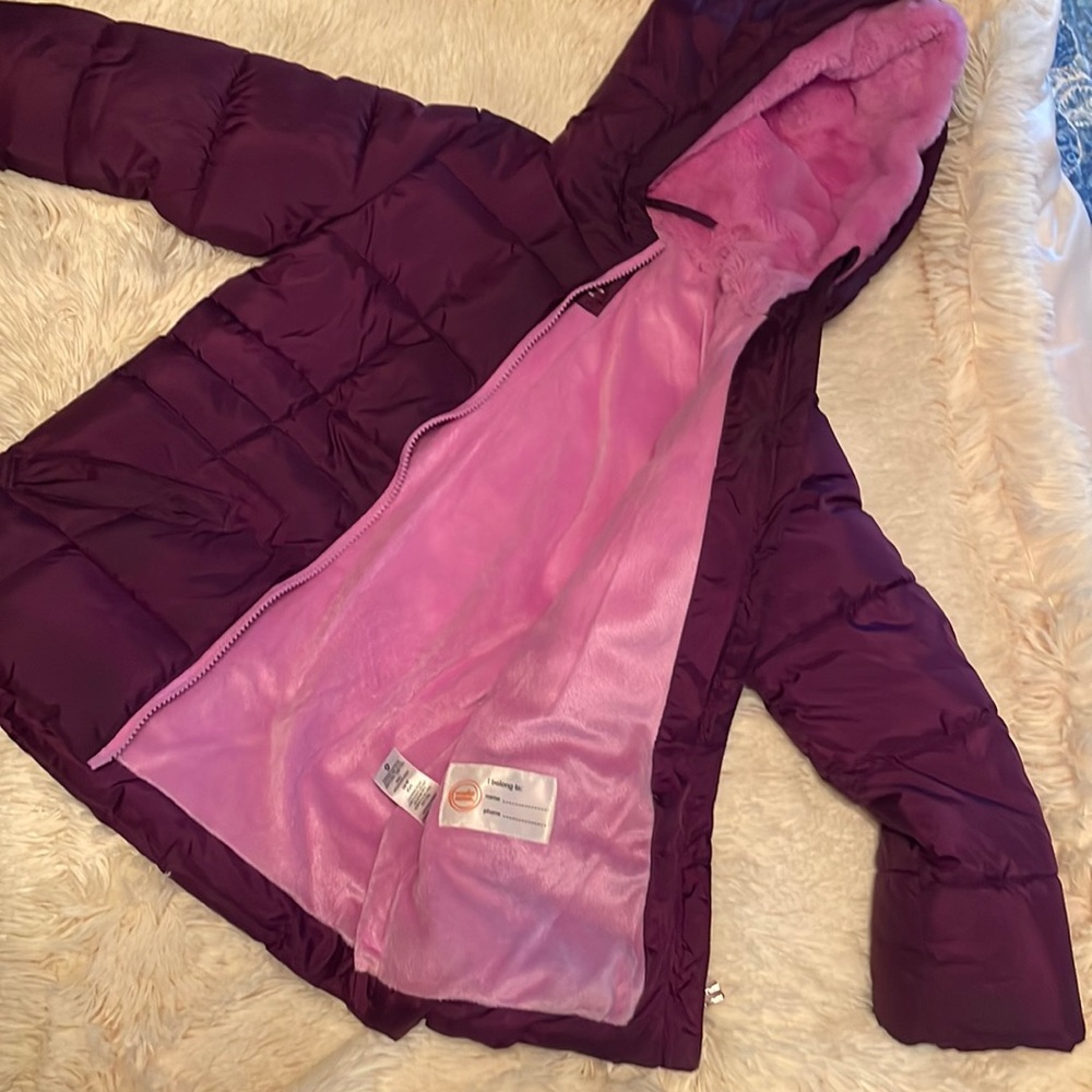 Wonder nation girls puffer jacket size 6/6x
